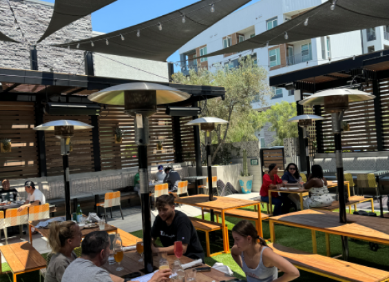 Gravity Heights Brewing Dog friendly Restaurant San Diego CA